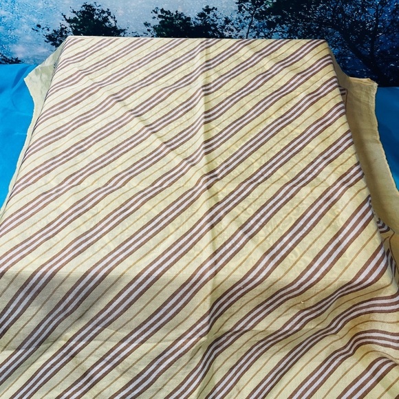 Burberry Beautiful Striped Scarf 22” x 22” Silk Blend - Picture 5 of 8